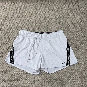Nike Gray Athletic Shorts Lightweight Elastic Waist